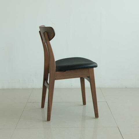 Isabella Mid Century Dining chair - Solid American Black Walnut