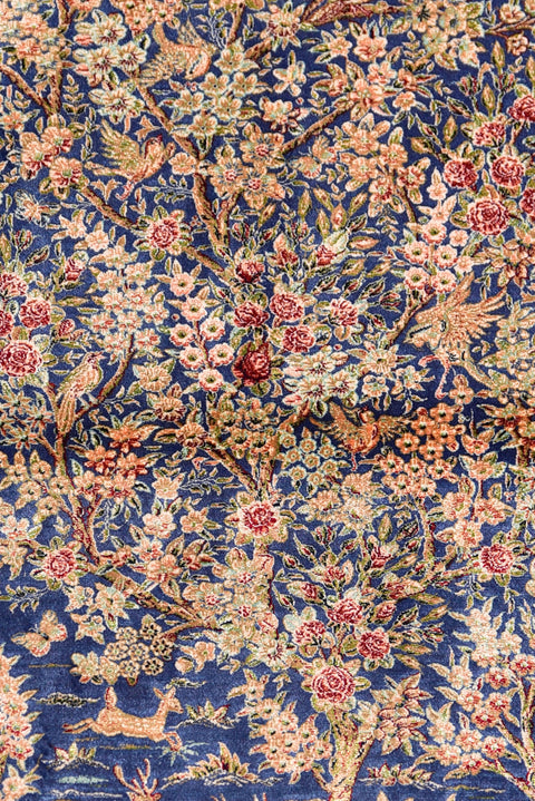 Isfahan Tree of Life 100% Silk Rug 2' x 3'