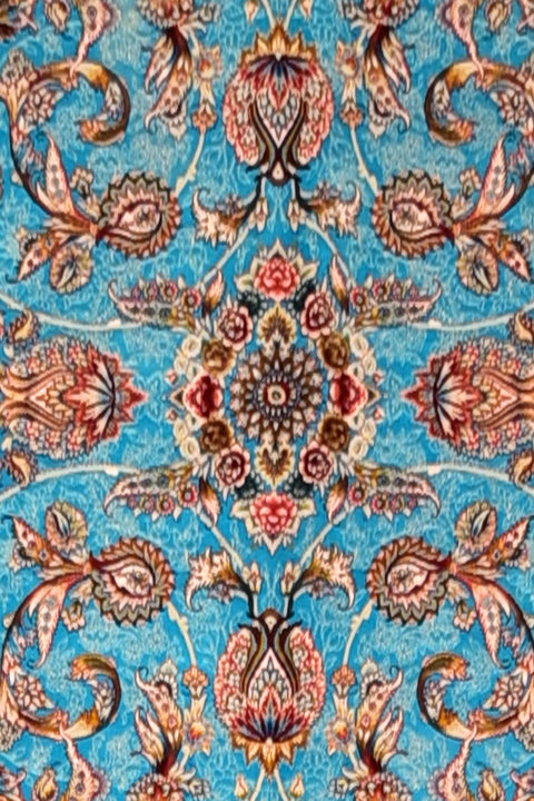 Sultanabad 100% Silk Oriental Rugs 8' x 11' 6"