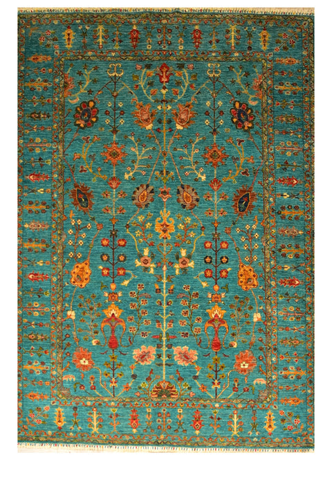 Ziggler 100% Wool Hand Made Rug 6' 10" x 10'