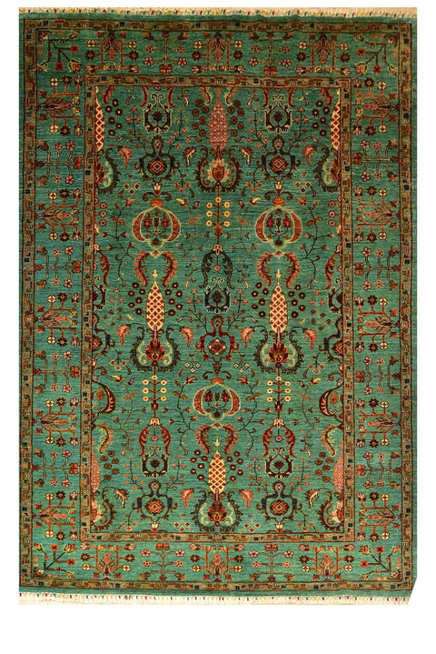 Ziggler 100% Wool Oriental Rug 5' 11" x 8' 9"