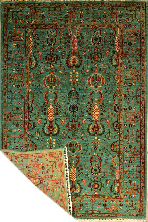 Ziggler 100% Wool Oriental Rug 5' 11" x 8' 9"