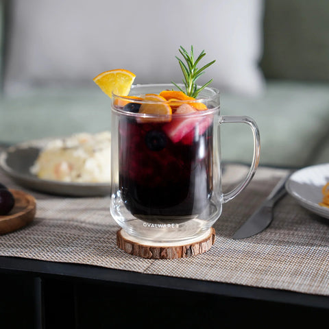 Double Wall Mug - 500ml/17oz (Set of 2)