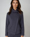 Dakota Hoodie Sweatshirt Jacket - Charcoal