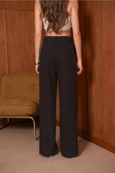 Diana Tailored Wide-Leg Trousers