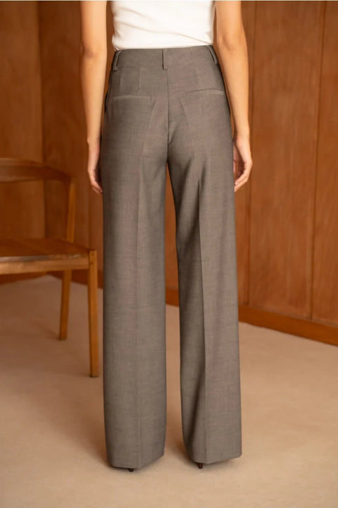 Diana Tailored Wide-Leg Trousers