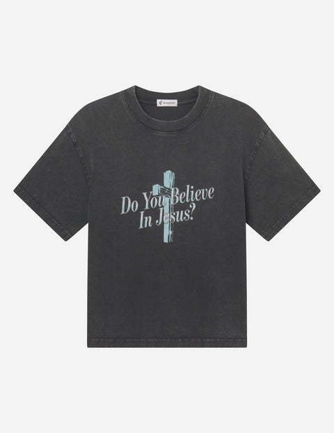 Do You Believe in Jesus Heavyweight Tee