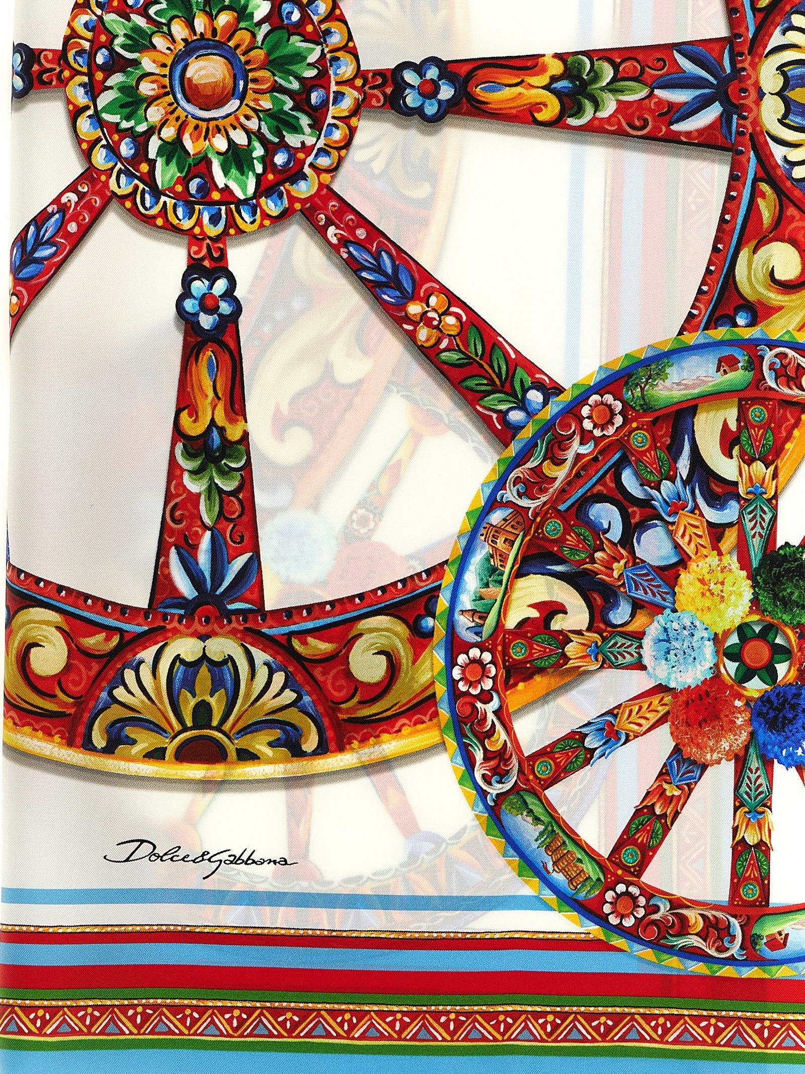 Dolce & Gabbana Carretto Scarf