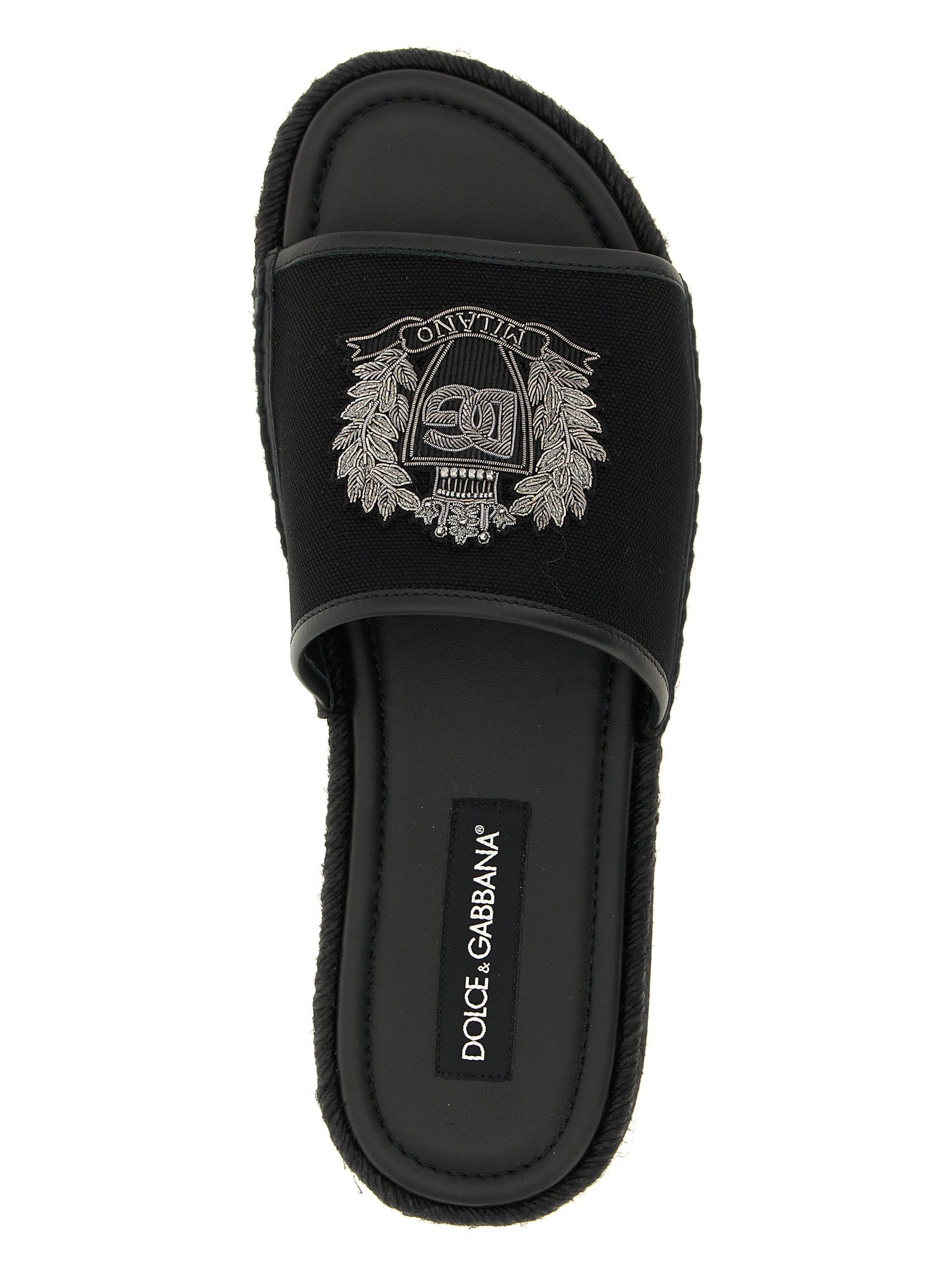 Dolce & Gabbana Cross-stitch Espadrilles