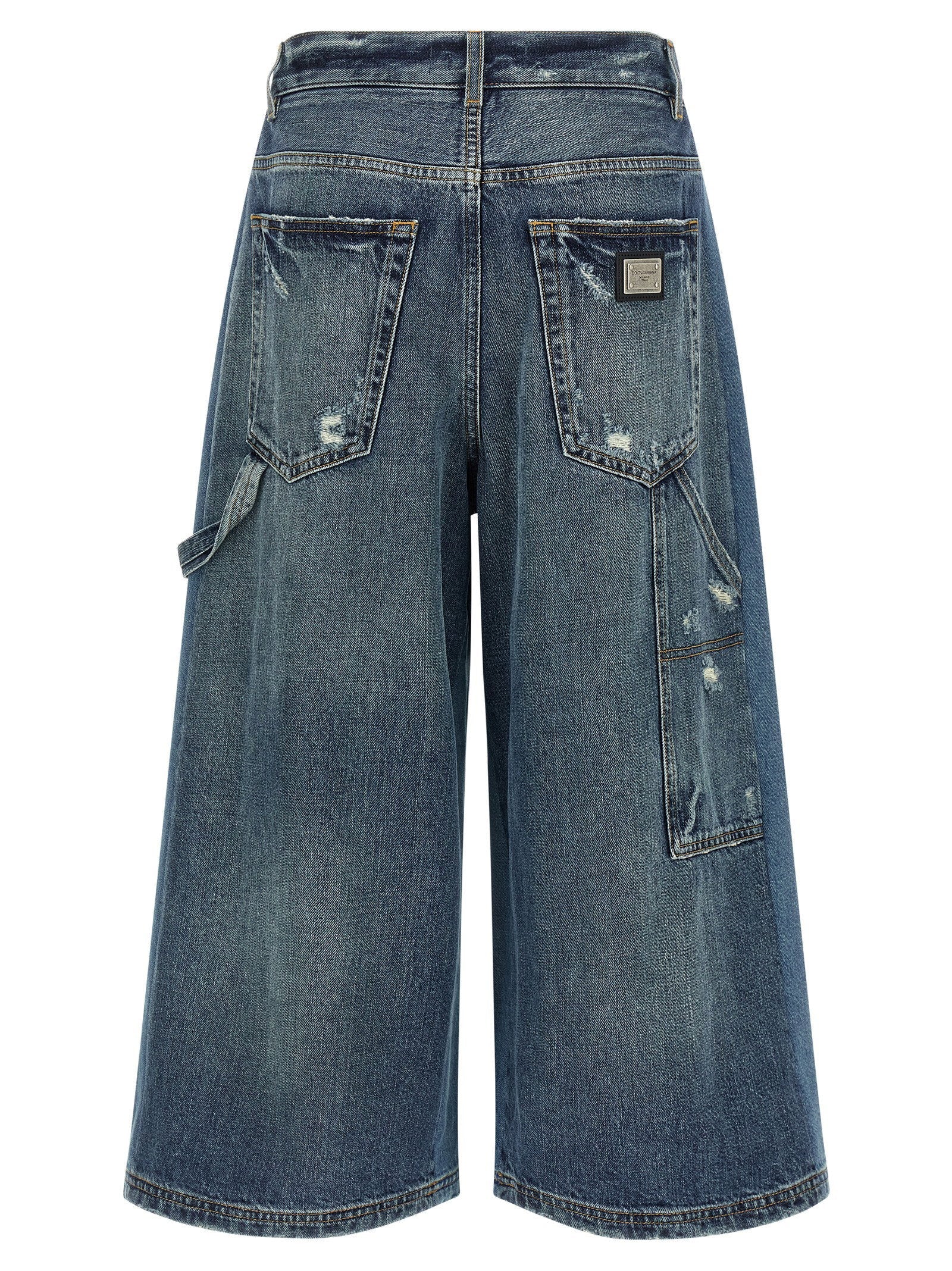 Dolce & Gabbana Denim Bermuda Shorts