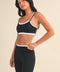 Double Layered Sports Bra - Black