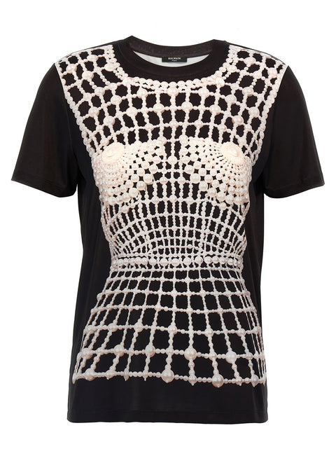 Balmain Trompe Loeil T-shirt