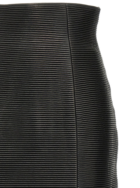 Balmain Hw Rolled Skirt