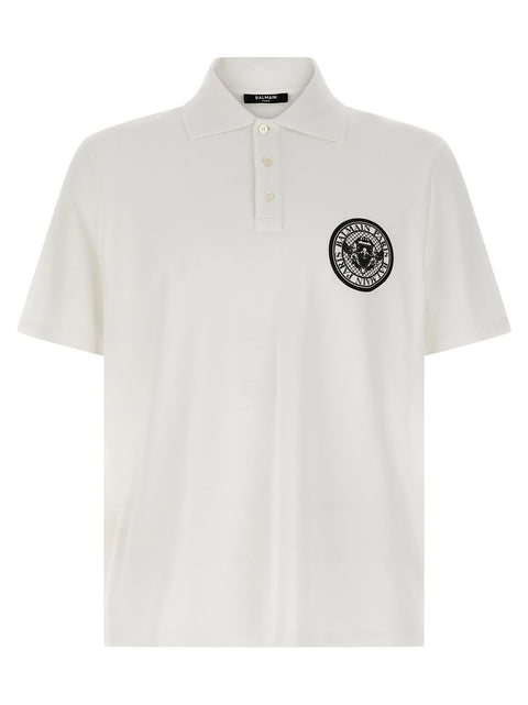 Balmain Coin Polo Shirt