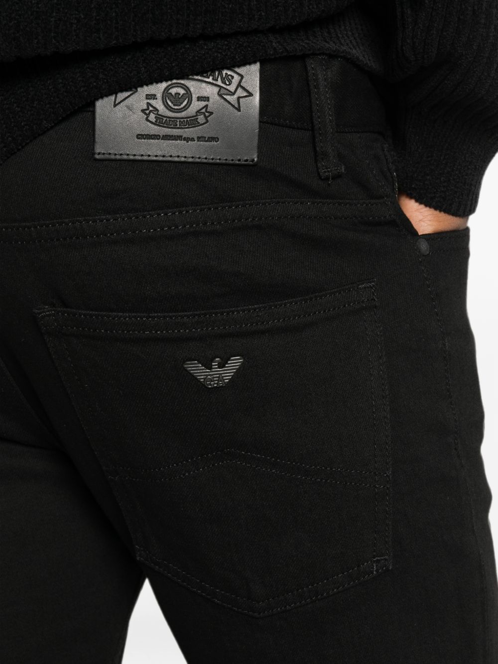 EMPORIO ARMANI CAPSULE Jeans BLACK