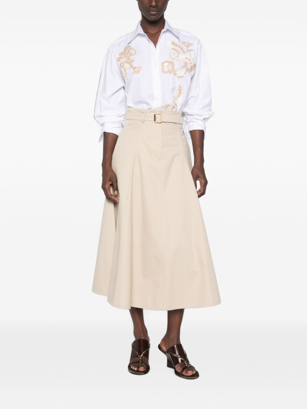 ERMANNO FIRENZE Shirts WHITE