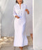 Embroidered Udaipur Kurta - La Di Da White/Silver