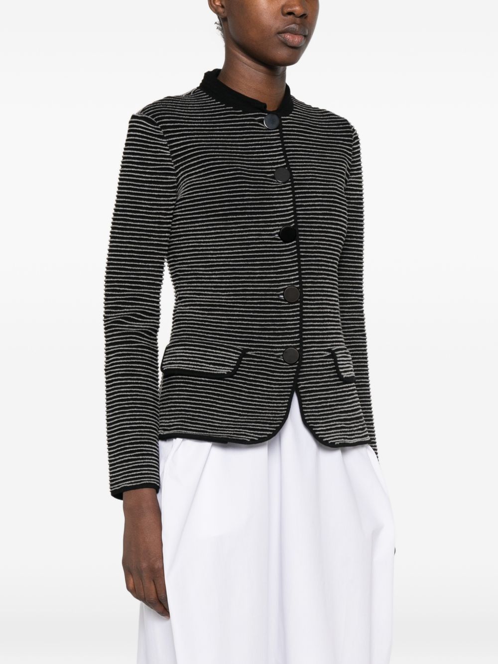 Emporio Armani Jackets BLACK