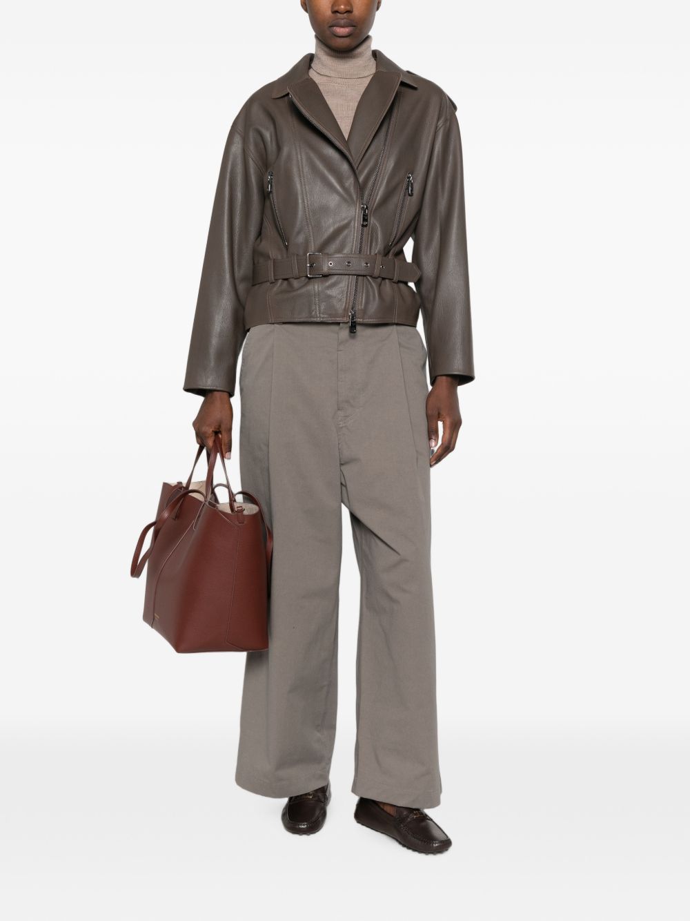 Emporio Armani Jackets BROWN