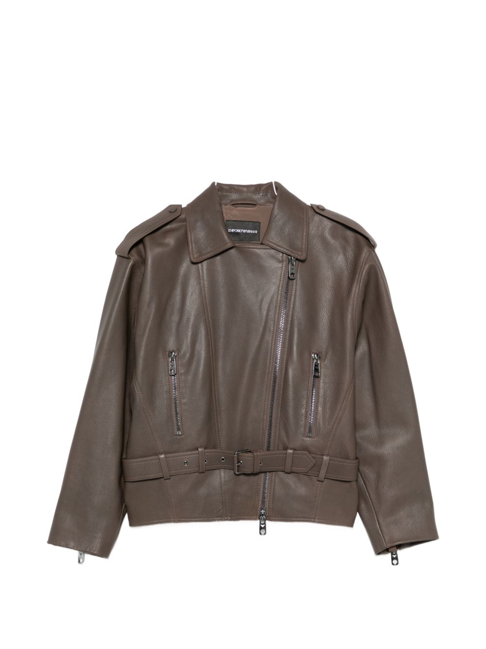 Emporio Armani Jackets BROWN