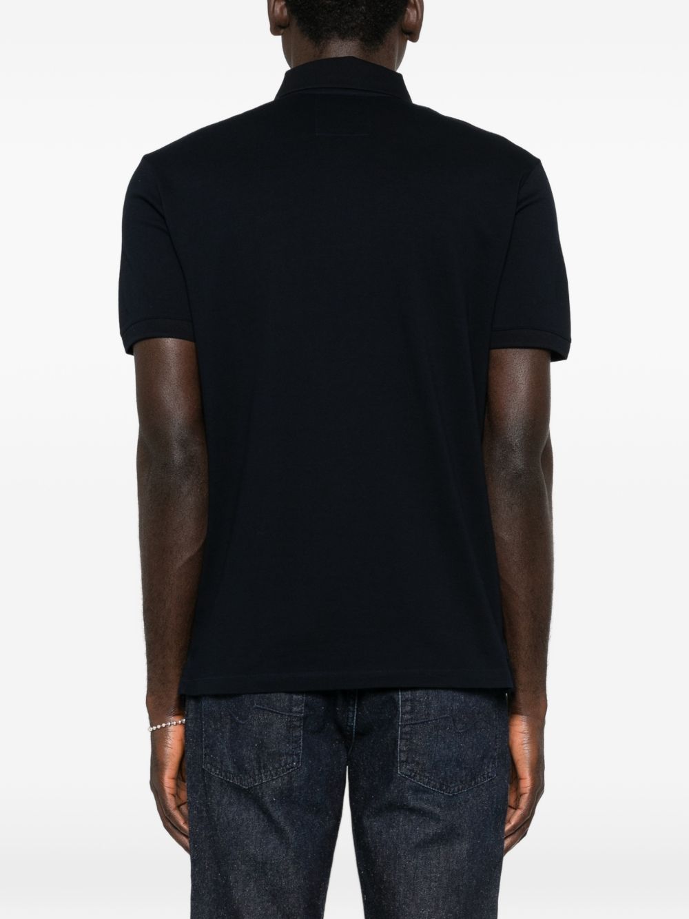 Emporio Armani Logo cotton polo shirt