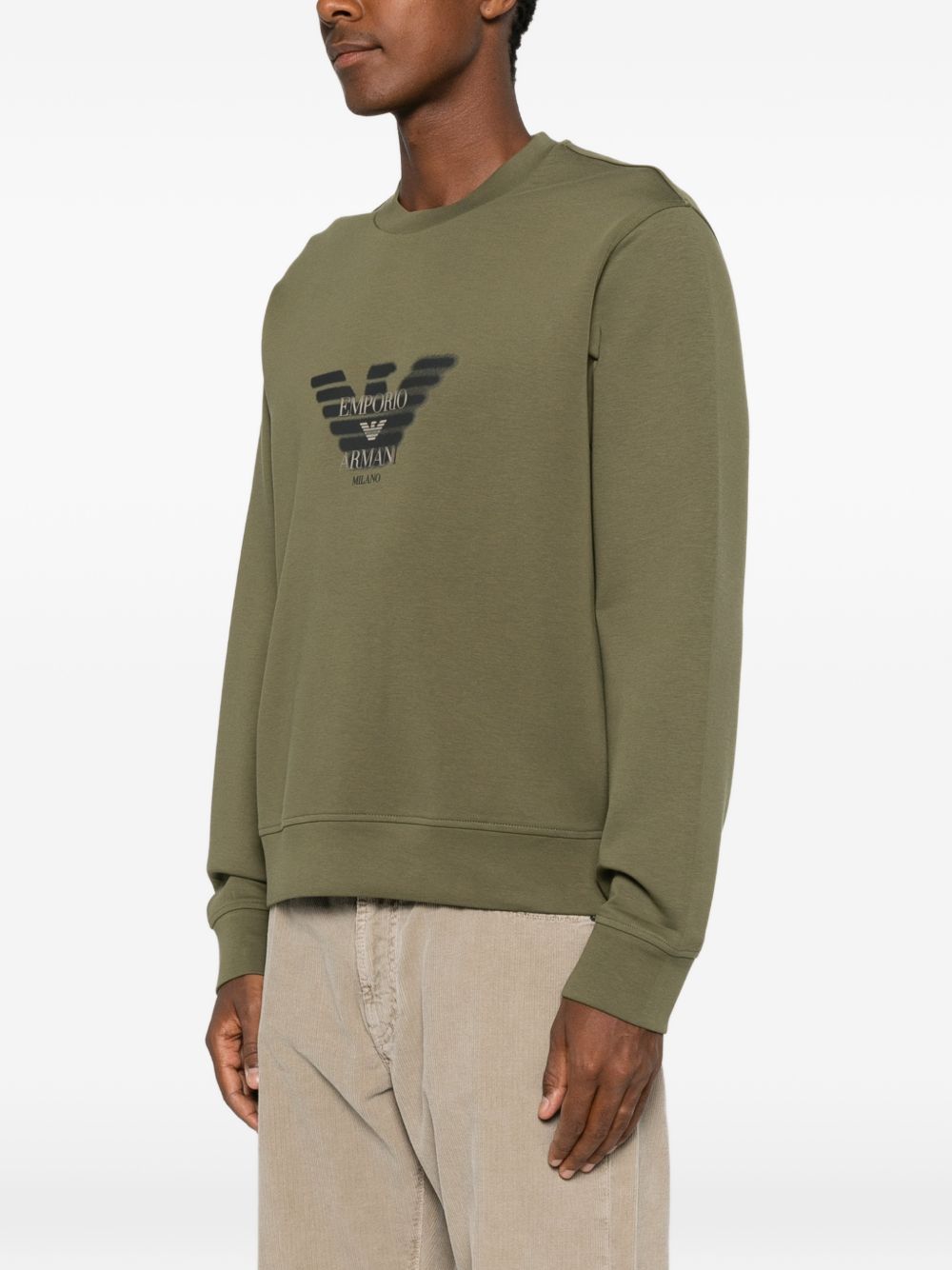 Emporio Armani Sweaters GREEN