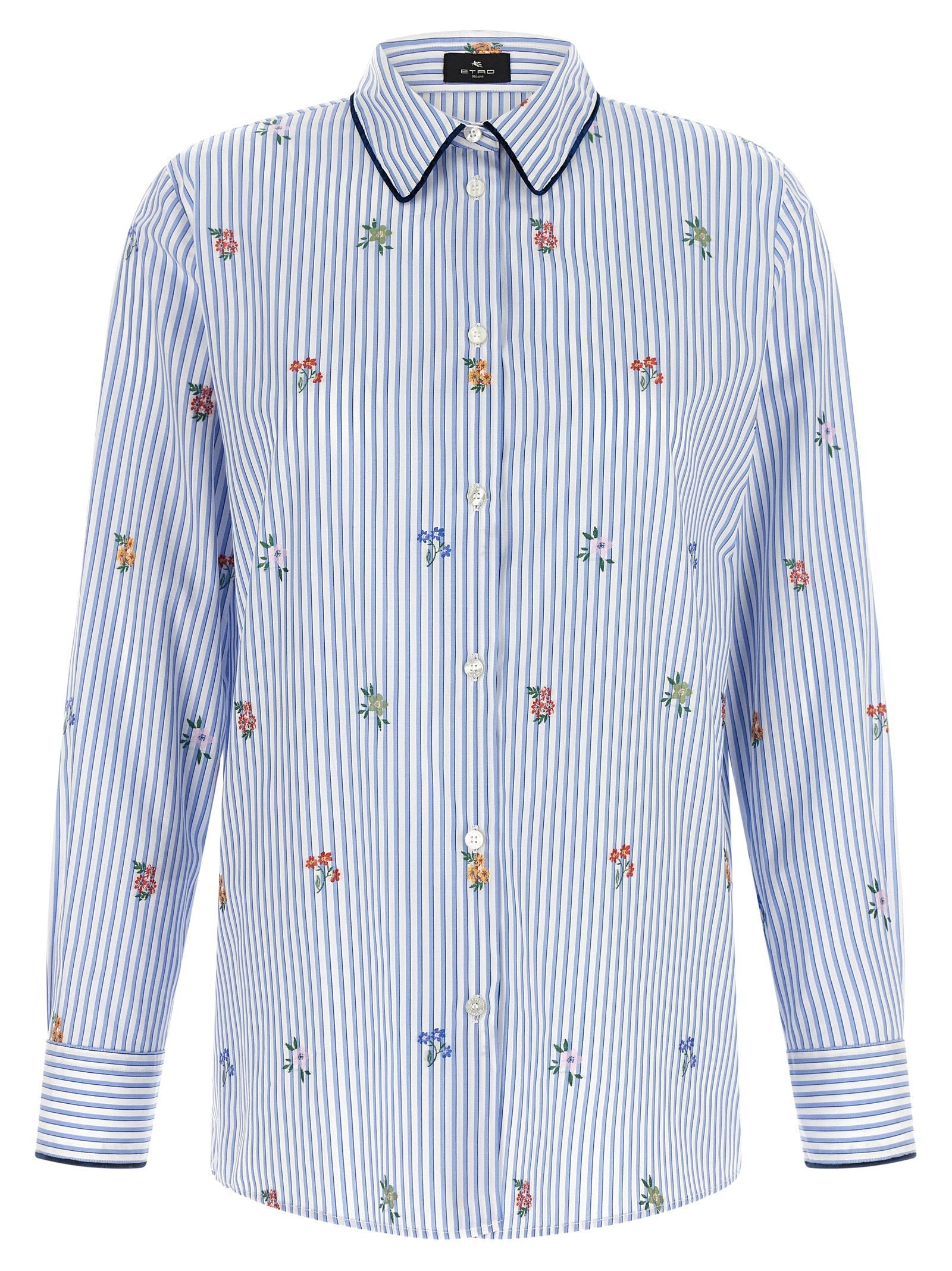 Etro Floral Embroidery Shirt