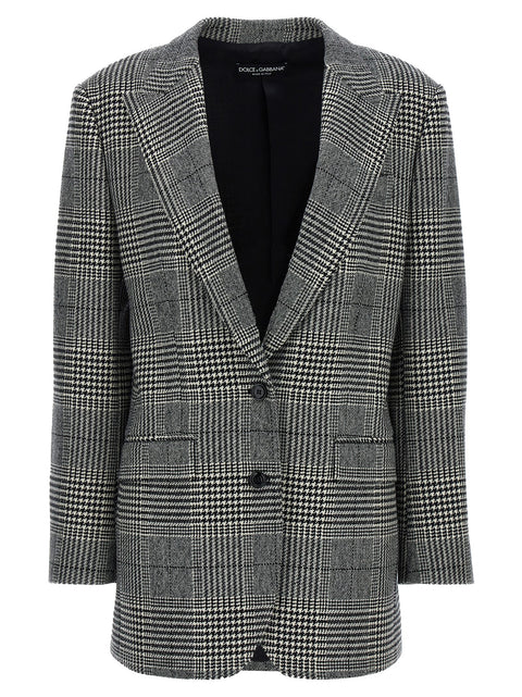 Dolce & Gabbana Pied De Poule Blazer