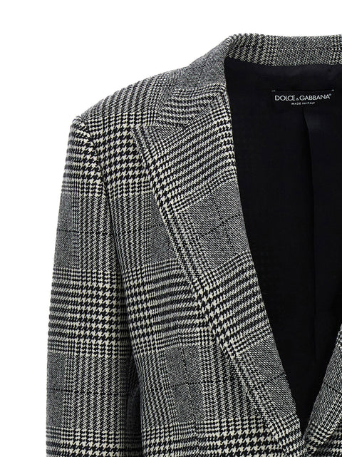 Dolce & Gabbana Pied De Poule Blazer