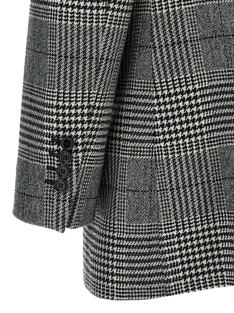 Dolce & Gabbana Pied De Poule Blazer