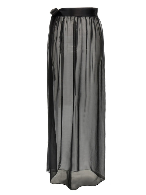 Dolce & Gabbana Chiffon Long Skirt