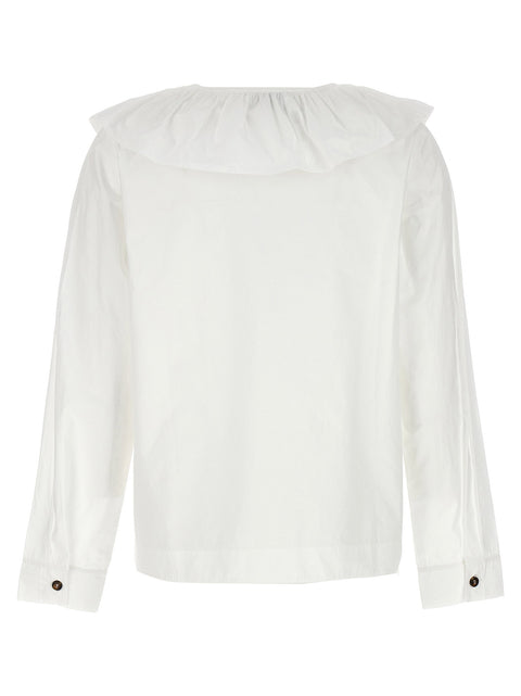 Ganni Ruffles Shirt