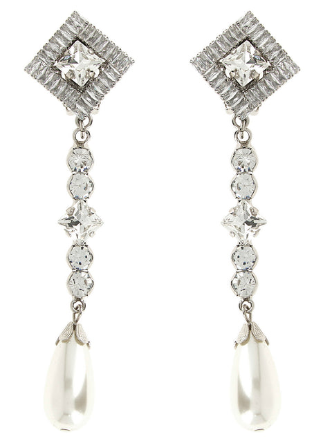 Alessandra Rich Pendant Earrings