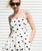 HARMONY HORIZON WOVEN MIDI DRESS