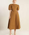 CAN'T STOP ME WOVEN MIDI DRESS