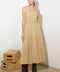 TAKING COMPLIMENTS WOVEN MIDI DRESS