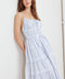 BREEZE NOTE WOVEN MIDI DRESS