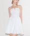 PURE ROMANCE WOVEN MINI DRESS