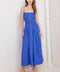 MOONLIGHT ON MY WOVEN MIDI DRESS