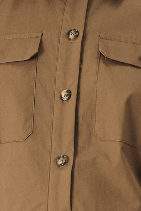 DESERT ICON WOVEN MIDI SHIRT DRESS