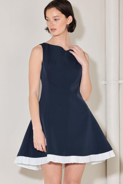 SWEET ESCAPE WOVEN MINI DRESS