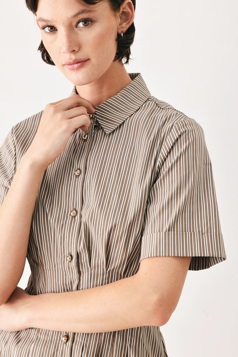 PARK AVENUE WOVEN MINI DRESS
