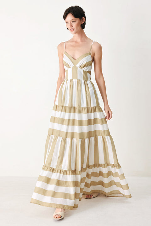 SUNKISSED BOARDWALK WOVEN MAXI DRESS
