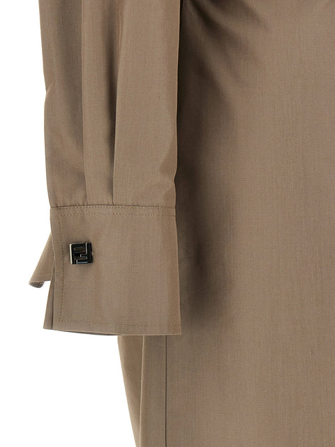Fendi Chemisier Midi Dress