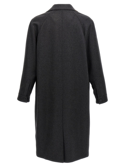 Fendi Single-breasted Cashmere Coat