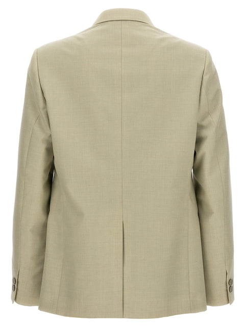 Fendi Single-breasted Wool Blazer