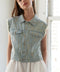 BLESSED LIFT DENIM VEST
