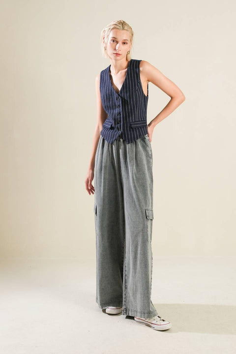 FOREVER CONNECTED WOVEN VEST