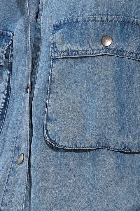 ACTIVE VIBE TENCEL DENIM JACKET