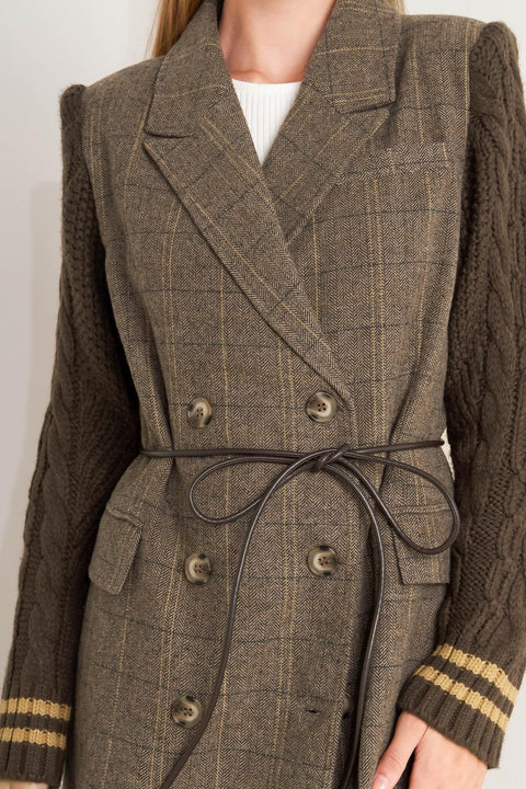 FIELDLINE HERITAGE WOVEN MIDI COAT